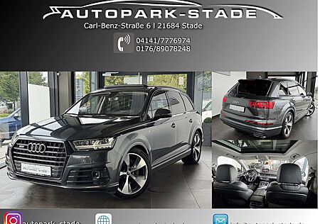 Audi Q7 3.0 TDI qu. Pano LED Ass. 7 Sitze Mem Kam AHK