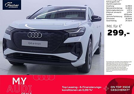 Audi Q4 e-tron 50 quattro S line LP: 78.365,- / Panorama Glasdach