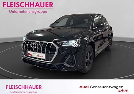 Audi Q3 40 TFSI qu. S line Navi+LED+AHK+20''+Stdhzg+App-co