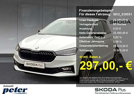 Skoda Fabia MONTE CARLO 1.0 TSI **NAVI*KAMERA*SITZH.**