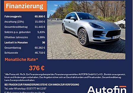 Porsche Macan S+PDK, Pano, 21Zoll Reifen Luftf.