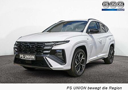 Hyundai Tucson 1.6 N Line Hybrid Modell 2024 Head Up Display
