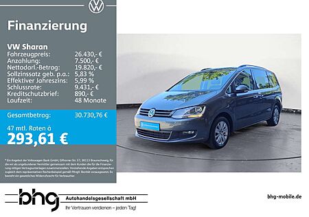 VW Sharan Volkswagen 2.0 TDI DSG 7-Sitze #Navi