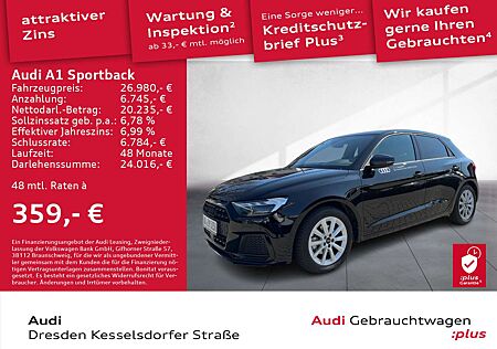 Audi A1 30 TFSI advanced LED Navi DAB