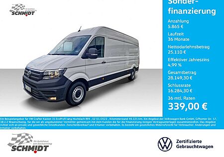 VW Crafter Volkswagen Kasten 35 EcoProfi lang Hochdach RFK