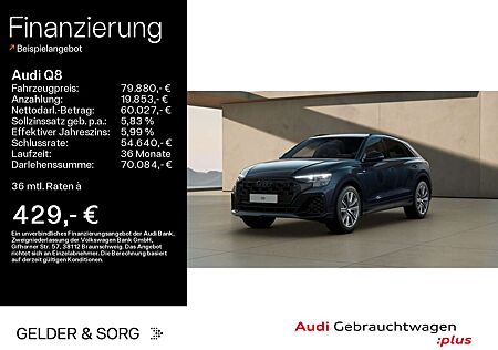Audi Q8 55 TFSI quattro S line air*Tour*360°*Matrix*