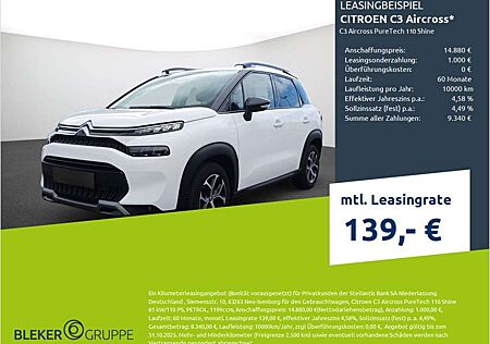 Citroën C3 Aircross Citroen PureTech 110 Shine
