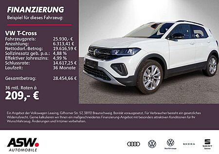 VW T-Cross Volkswagen Goal 1.0TSI DSG LED NAVI PDC ACC SHZ AHK