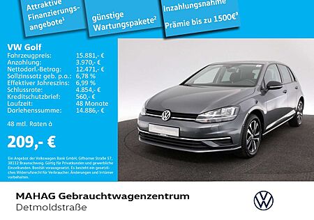 VW Golf Volkswagen VII 1.0 TSI IQ.DRIVE Navi FrontAssist Blind