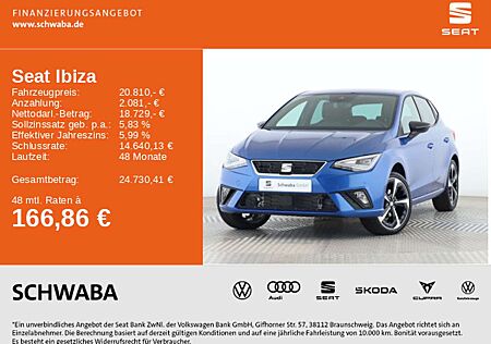 Seat Ibiza FR 1.0 TSI DSG *LED*ACC*R-KAM*PDC*SHZ*18"