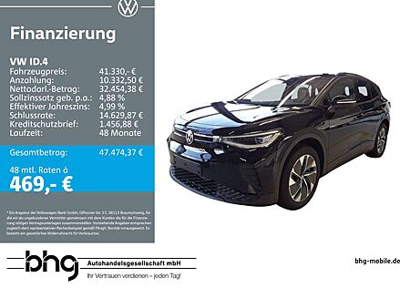 VW ID.4 Volkswagen Pro Move Infotaiment Navi Wärmepumpe Matrix