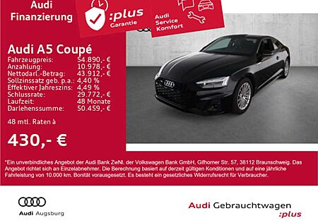 Audi A5 40 TFSI qu. *2x S line*PANO*AHK*8-fach*