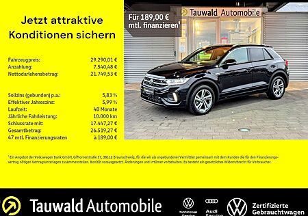 VW T-Roc Volkswagen 1.5 TSI DSG R-Line RFK/ACC/IQ/17"/KESSY