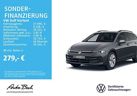 VW Golf Variant Volkswagen Golf VIII Variant 2.0 TDI "Style" DSG Navi LED D