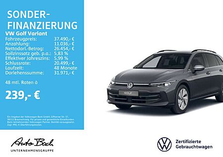 VW Golf Variant Volkswagen Golf VIII Variant 2.0 TDI "Style" DSG Navi LED D