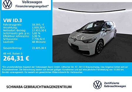 VW ID.3 Volkswagen City Batt-Kap 55kW/h LED*NAV*ACC*LANE*8fach