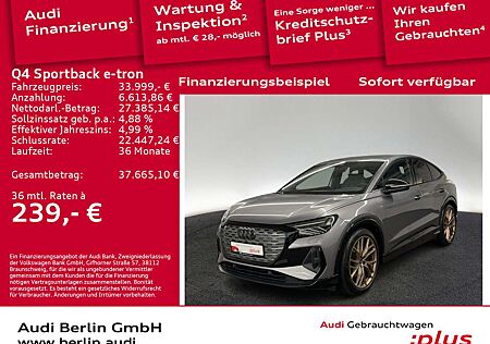 Audi Q4 e-tron gebraucht kaufen Audi Q4 e-tron 50 qu. MATRIX HUD SONOS NAVI