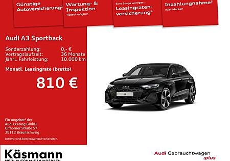 Audi A3 S line 35TFSI MATRIX KAM HUD
