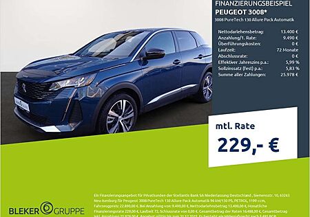 Peugeot 3008 PureTech 130 Allure Pack Automatik