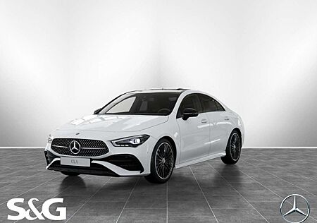 Mercedes-Benz CLA 200 Coupé AMG PANO+360°+19"+TOTWINKEL+LEDER