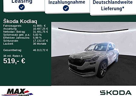 Skoda Kodiaq 2.0TDI Sportline 4x4 PANO+AHK+KAM+ACC+