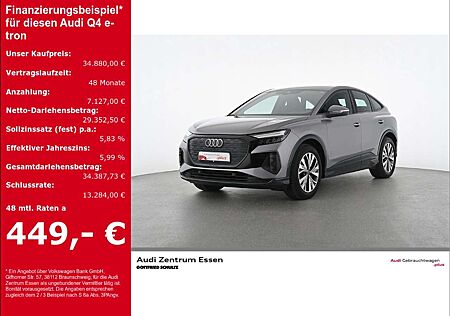 Audi Q4 e-tron Sportback 40 LED AHK APP SHZ PDC MUFU FSE