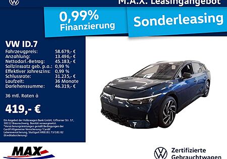 VW ID.7 Volkswagen Tourer GTX 4M MATRIX LED+KAMERA+PANO+AHK+AC