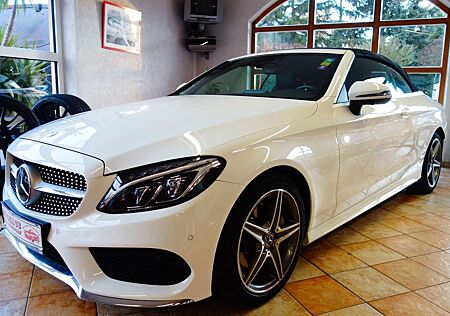 Mercedes-Benz C 200 Cabrio AMG Line Leder,Navi,Camera,Spur