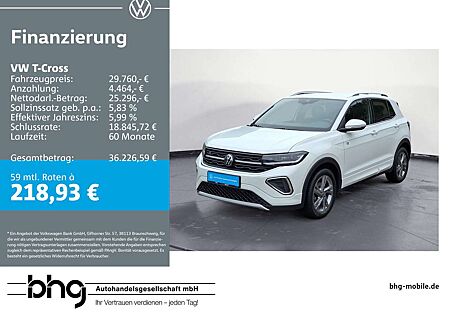 VW T-Cross Volkswagen 1.5 TSI DSG R-Line IQ.Drive AHK Kamera