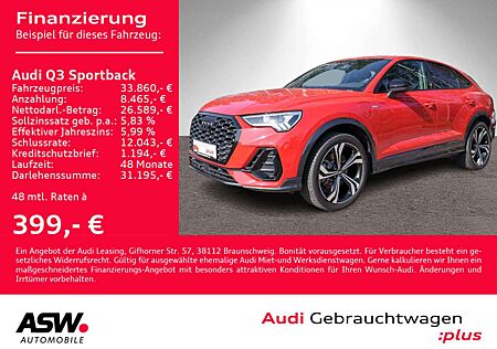 Audi Q3 S line 45TFSI e Stronic RFK NAVI VC