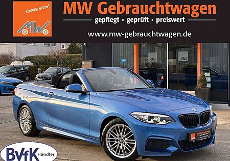 BMW 218 i Cabrio M-Sport PDC LED SHZ NAV H&K BT LHZ