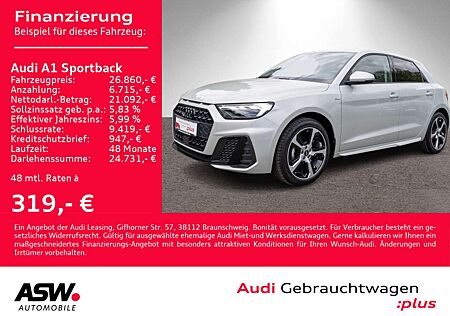 Audi A1 S line 25TFSI Stronic Navi LED ACC