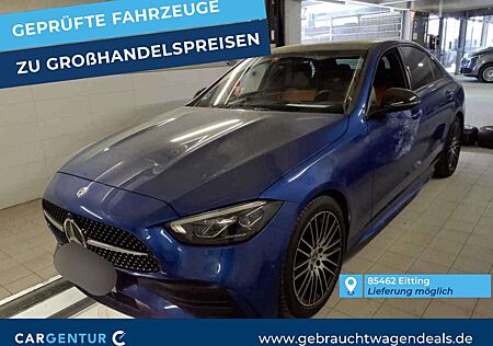 Mercedes-Benz C 180 AMG Line SpoSi Pano StHz ACC Lane Key LED