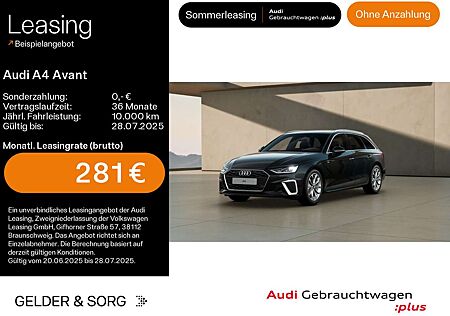 Audi A4 35 TFSI S line Stadt*Tour*Sound*LED