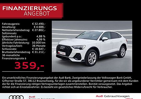 Audi Q3 Sportback 45 TFSI e NAVI AHK ACC Optik-schwarz