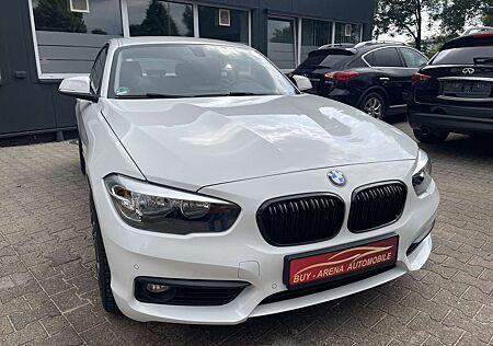 BMW 116 i Limousine 2.Hand Navi SHZ Weiss Top Gepflegt