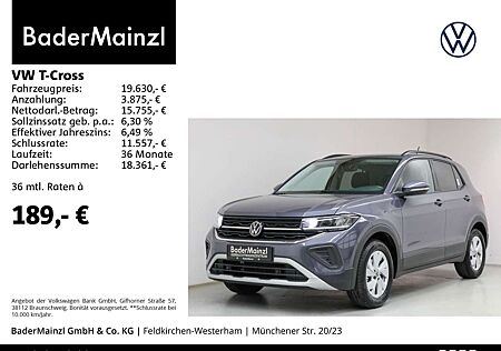VW T-Cross Volkswagen 1.0 TSI Life Alu Carplay ACC 2xPDC AAC