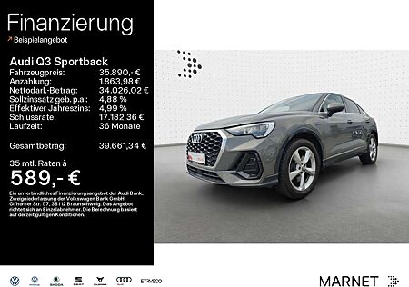 Audi Q3 45 TFSI quattro*Navi*Alu*AHK*PDC*Vi