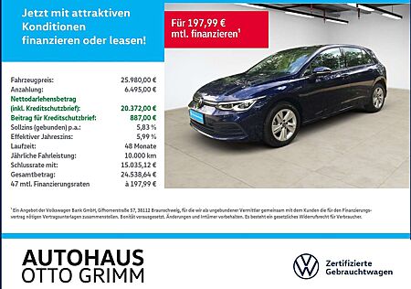 VW Golf Volkswagen VIII 1.5 TSI Life Pano Standhzg. LED Navi