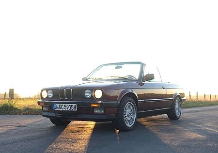 BMW 325 E30 VFL Cabrio Orig. Schalter BRD Historie Video!