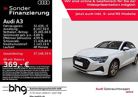 Audi A3 35 TFSI Sportback S tronic advanced
