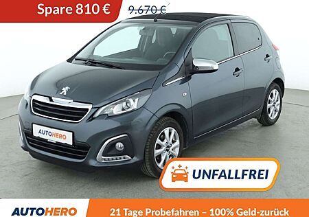 Peugeot 108 1.0 VTi TOP Allure*CAM*SHZ*BLUETOOTH*KLIMA