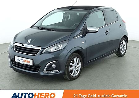 Peugeot 108 gebraucht kaufen Peugeot 108 1.0 VTi TOP Allure*CAM*SHZ*BLUETOOTH*KLIMA