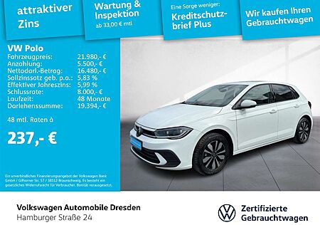 VW Polo Volkswagen MOVE 1.0 TSI DSG IQ.LIGHT TRAVEL APPCONNECT