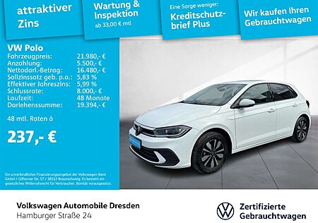 VW Polo Volkswagen MOVE 1.0 TSI DSG IQ.LIGHT TRAVEL APPCONNECT