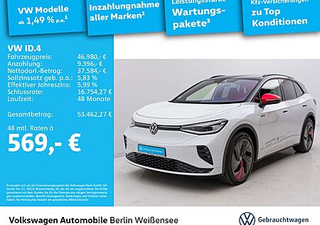 VW ID.4 Volkswagen GTX 4MOTION AHK*IQ.DRIVE*PANO*MATRIX-LED
