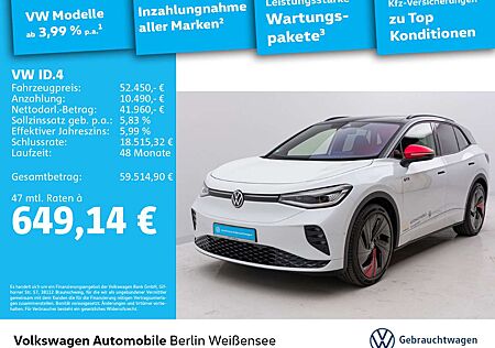 VW ID.4 Volkswagen GTX 4MOTION AHK*IQ.DRIVE*PANO*MATRIX-LED