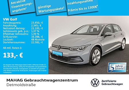 VW Golf Volkswagen VIII 1.5 TSI STYLE Navi LED Kamera Alu17Not