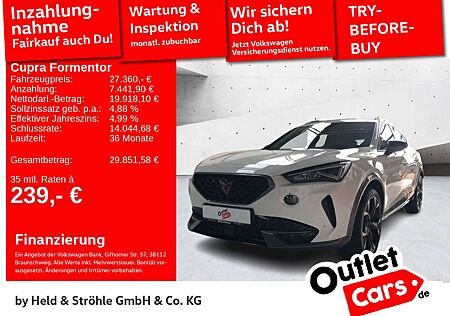 Cupra Formentor VZ 1.4 e-Hybrid AHK NAVI LED PDC SHZ