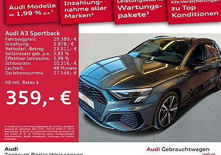 Audi A3 40 TFSI e-tron S-TRO*S-LINE*ACC*RFK